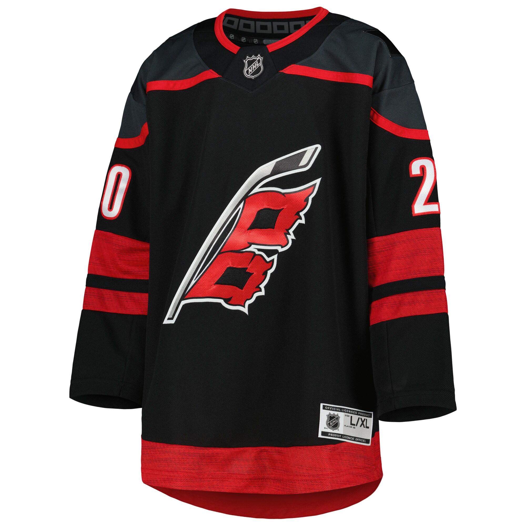 Sebastian Aho Carolina Hurricanes Youth Home Premier Player Jersey – Black