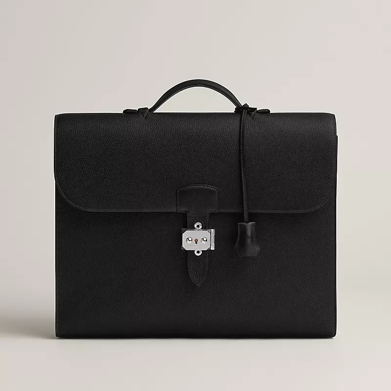 Hermès Sac-a-depeches light 1-37 briefcase L 14.6