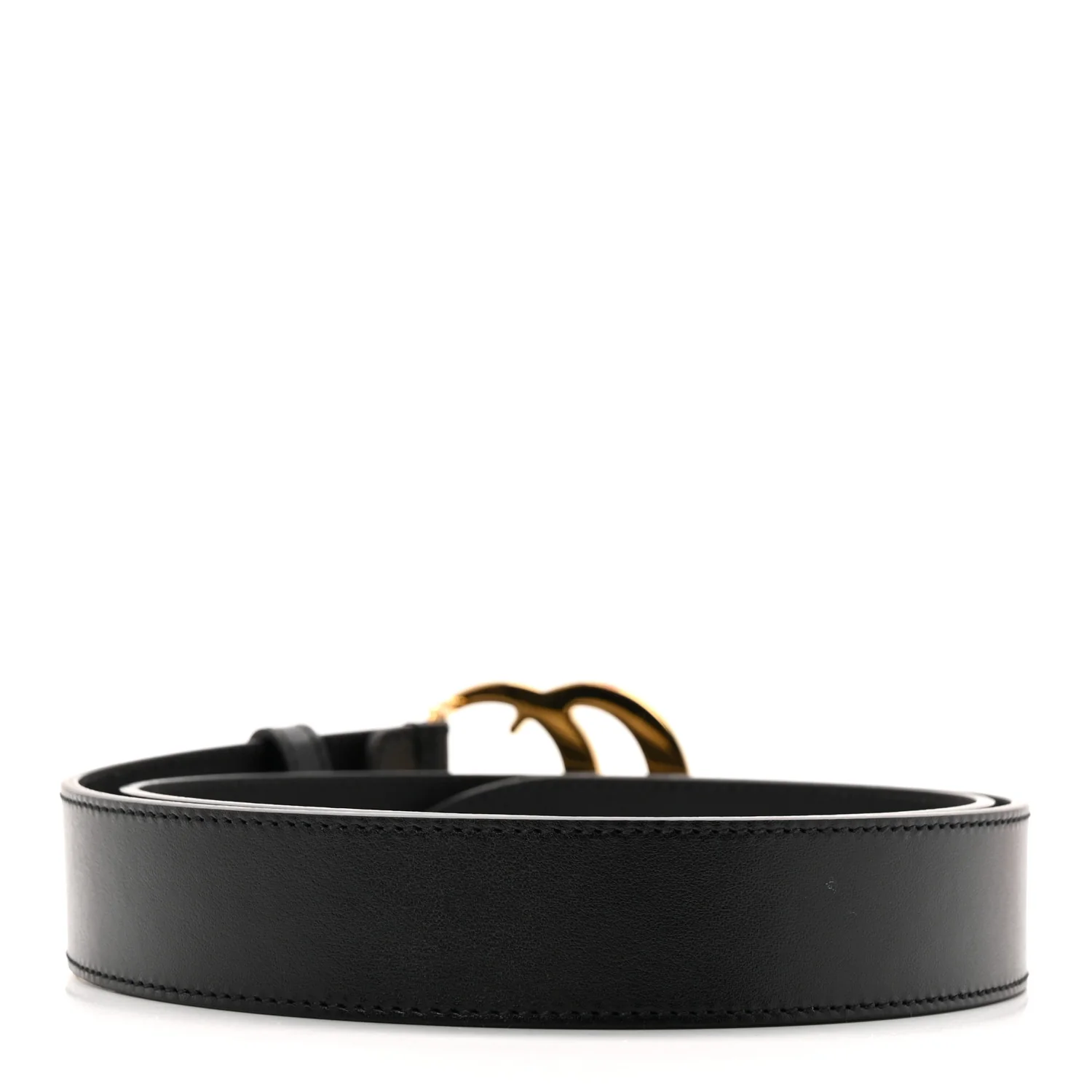 Calfskin Double G 40mm Belt 85 34 Black