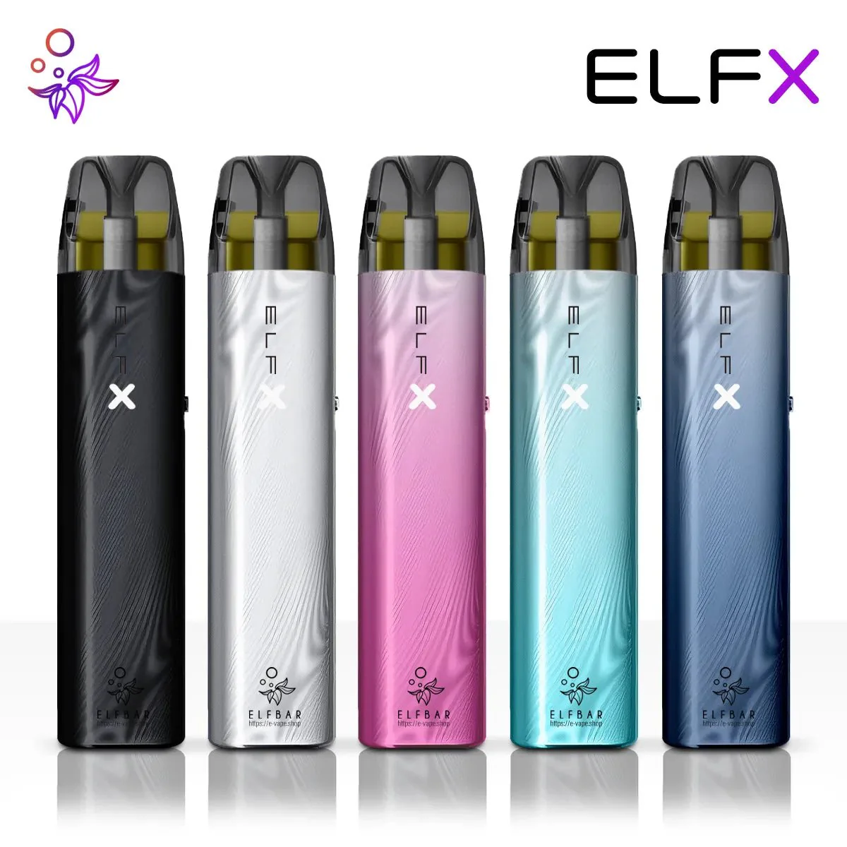 Elfbar ElfX Pod Kit Set -  1000 mAh Akku - wiederbefüllbar