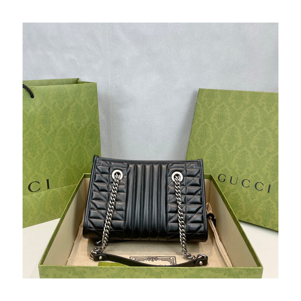 Gucci GG Marmont Small Tote Bag Black