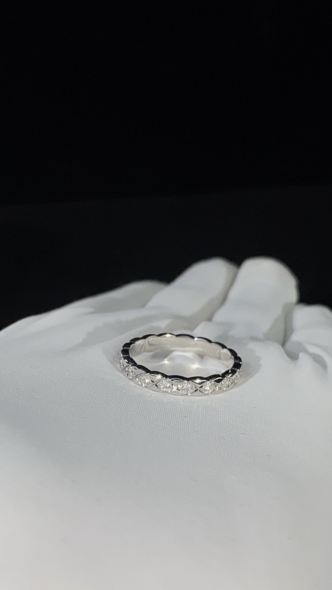 Chanel Quilted Ring