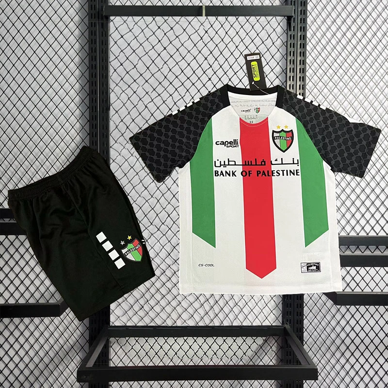 2025-26 Palestine Home kids Football jersey