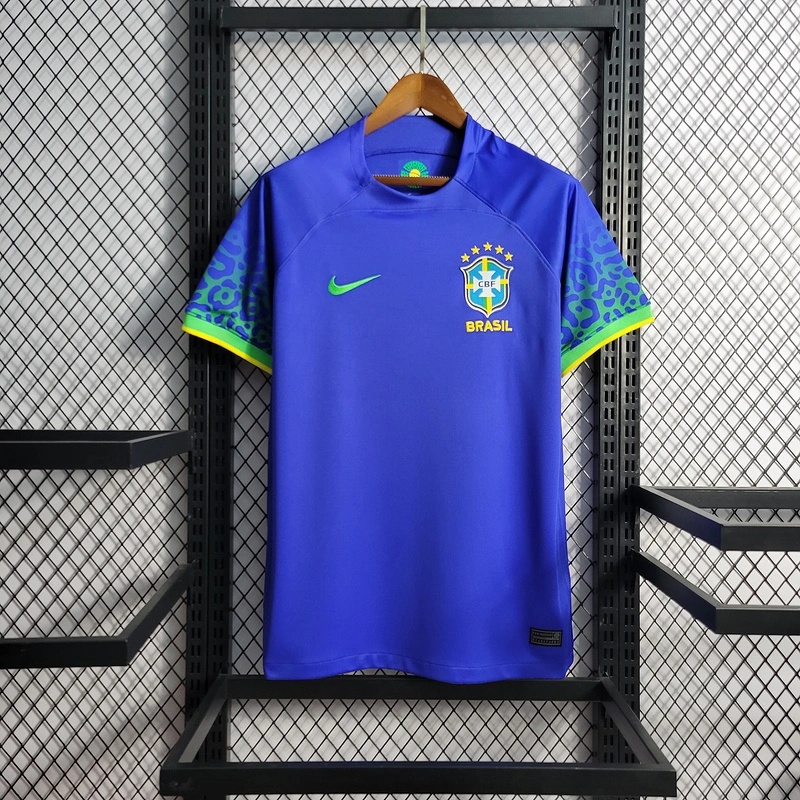 2022-23 Brazil Away National Team World Cup Football jersey