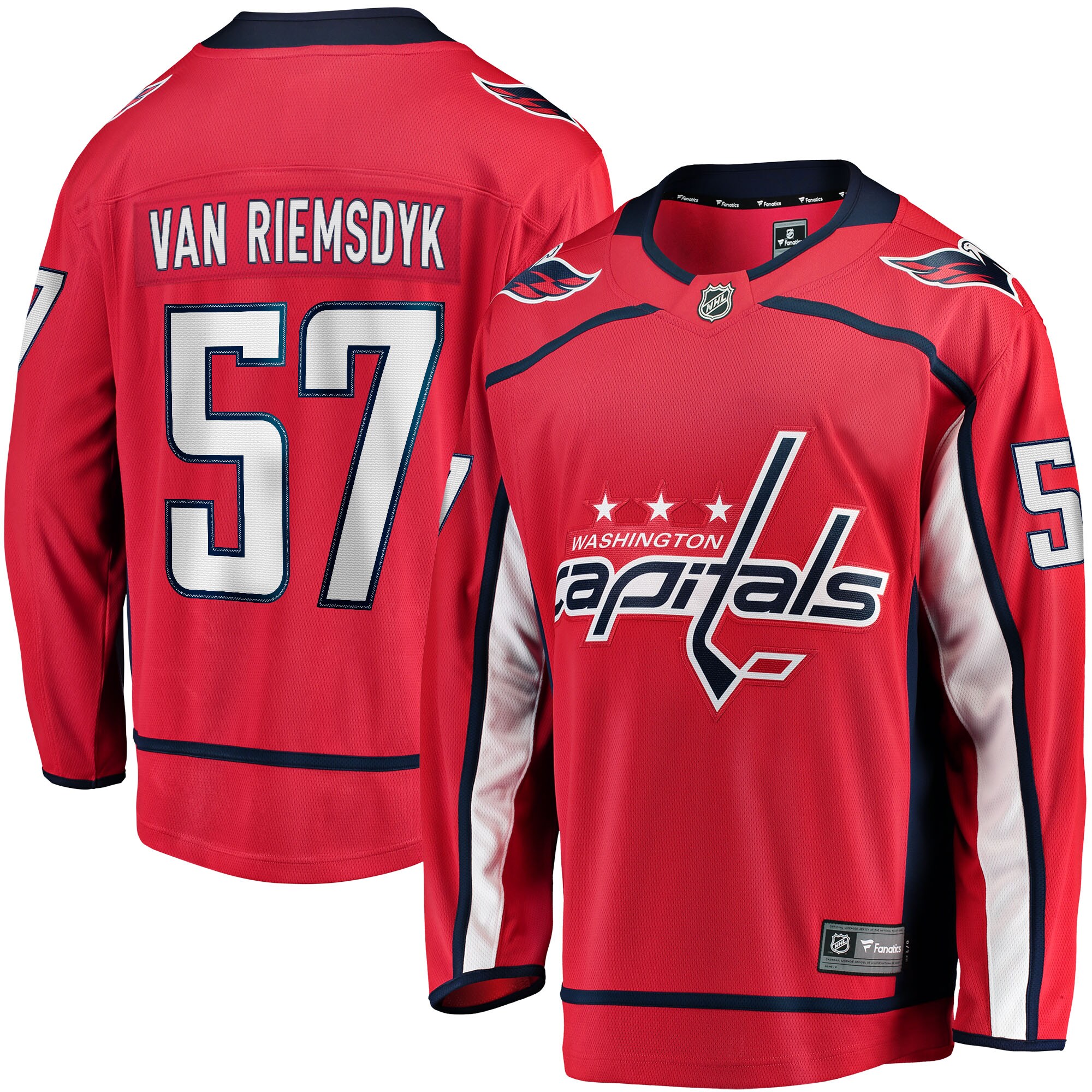 Trevor van Riemsdyk Washington Capitals Fanatics Home Breakaway Jersey – Red