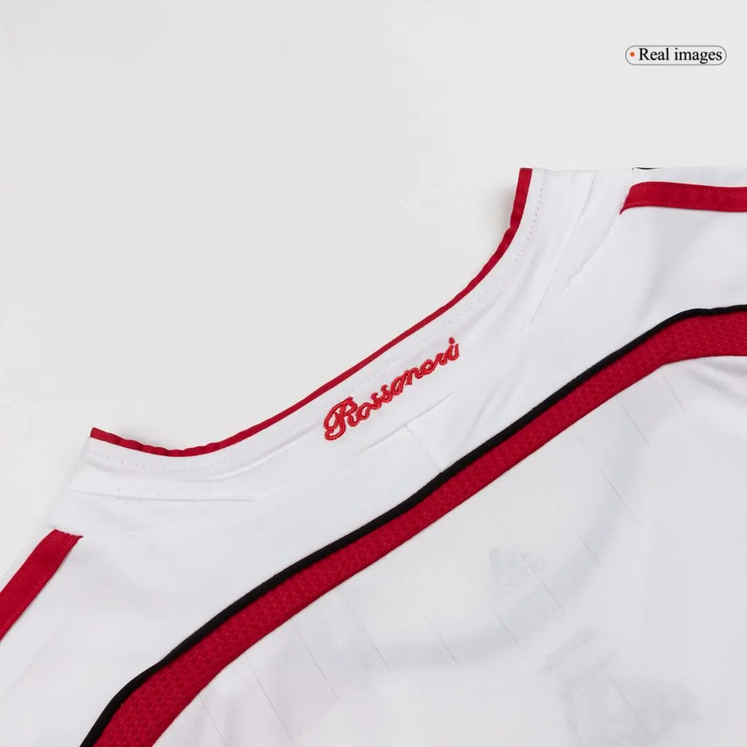 AC Milan 2006/07 Away Retro Long Sleeve Soccer Jersey