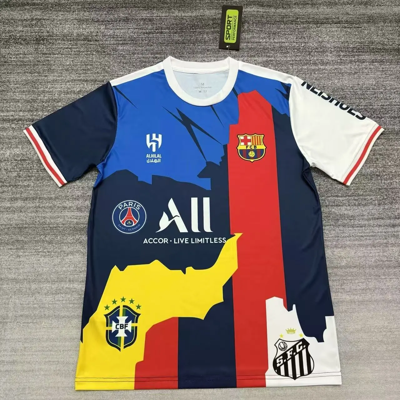2025-26 Neymar No.11 commemorative edition Barcelona Football jersey