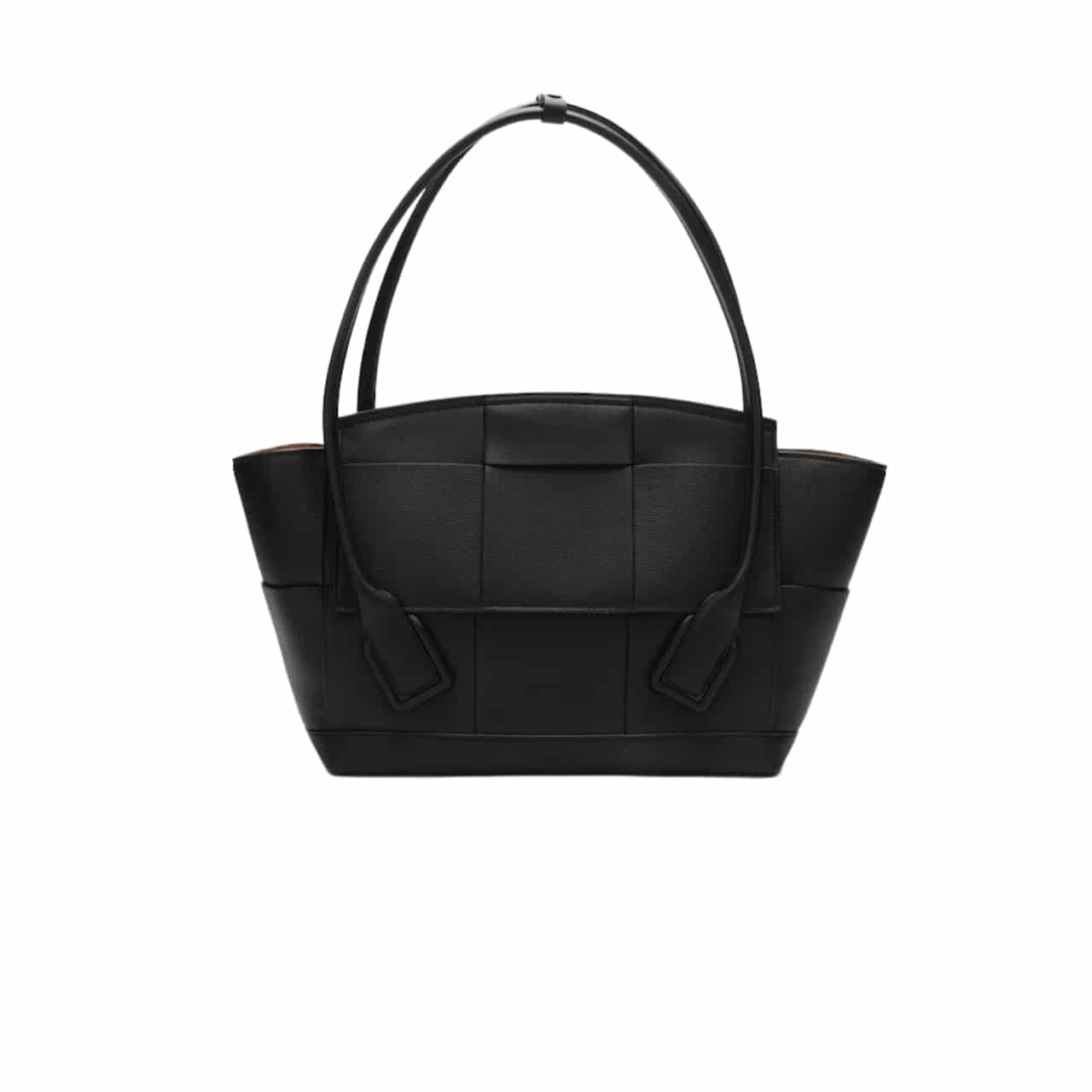 Bottega Veneta Arco Handbag Leather In Black 20Cm
