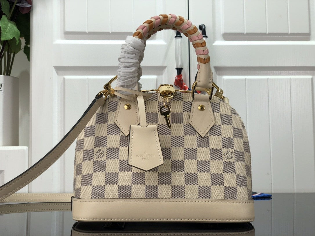 Louis Vuitton Damier Azur Alma Bb 23Cm
