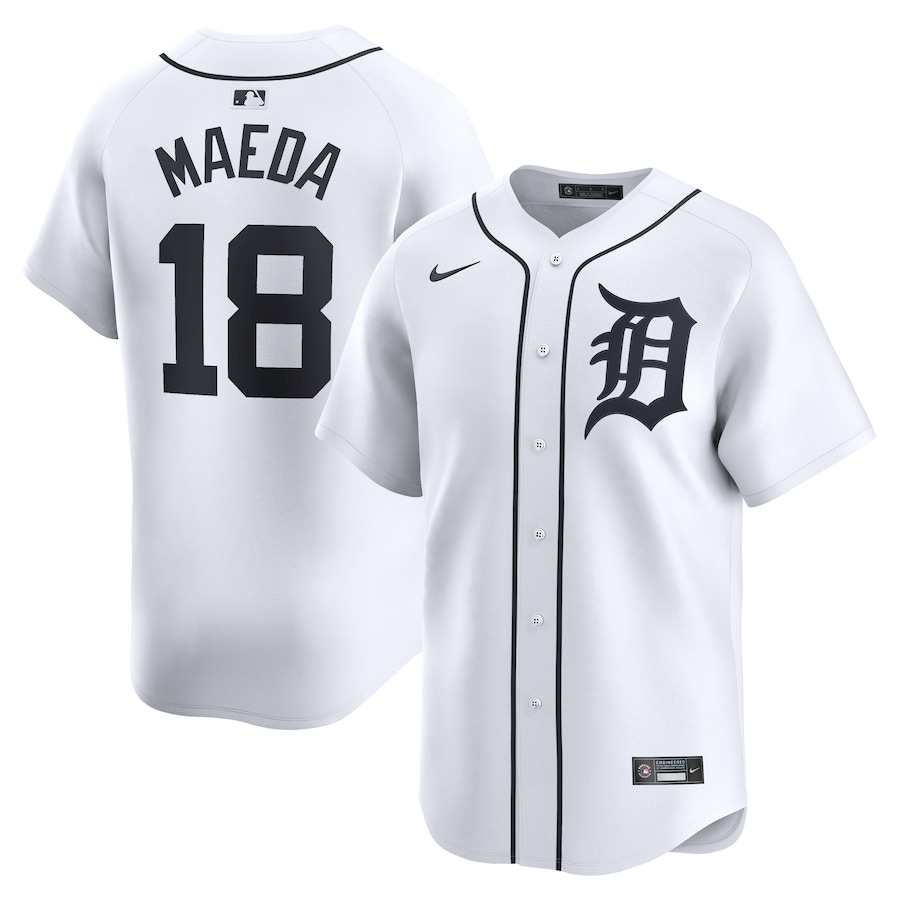 Kenta Maeda Detroit Tigers Home Limited Player Jersey  White
