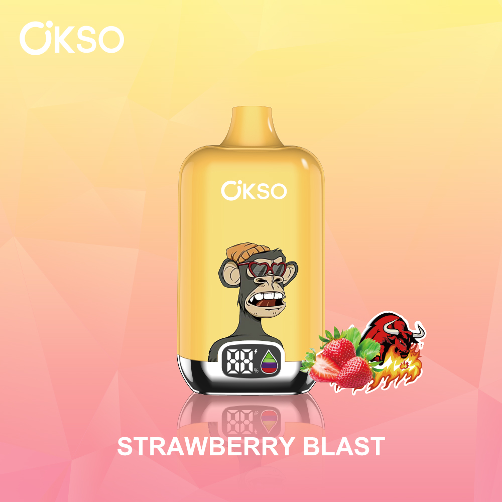 OKSO Digital box 12000 12K Puffs Rechargeable LED Display Disposable Vape
