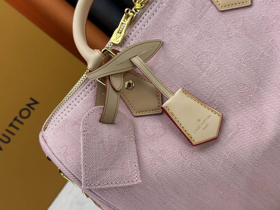 Louis Vuitton Speedy Soft 30 Washed Pink 30Cm