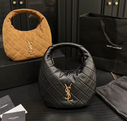 YSL Baby Icare Top Handle Bag black