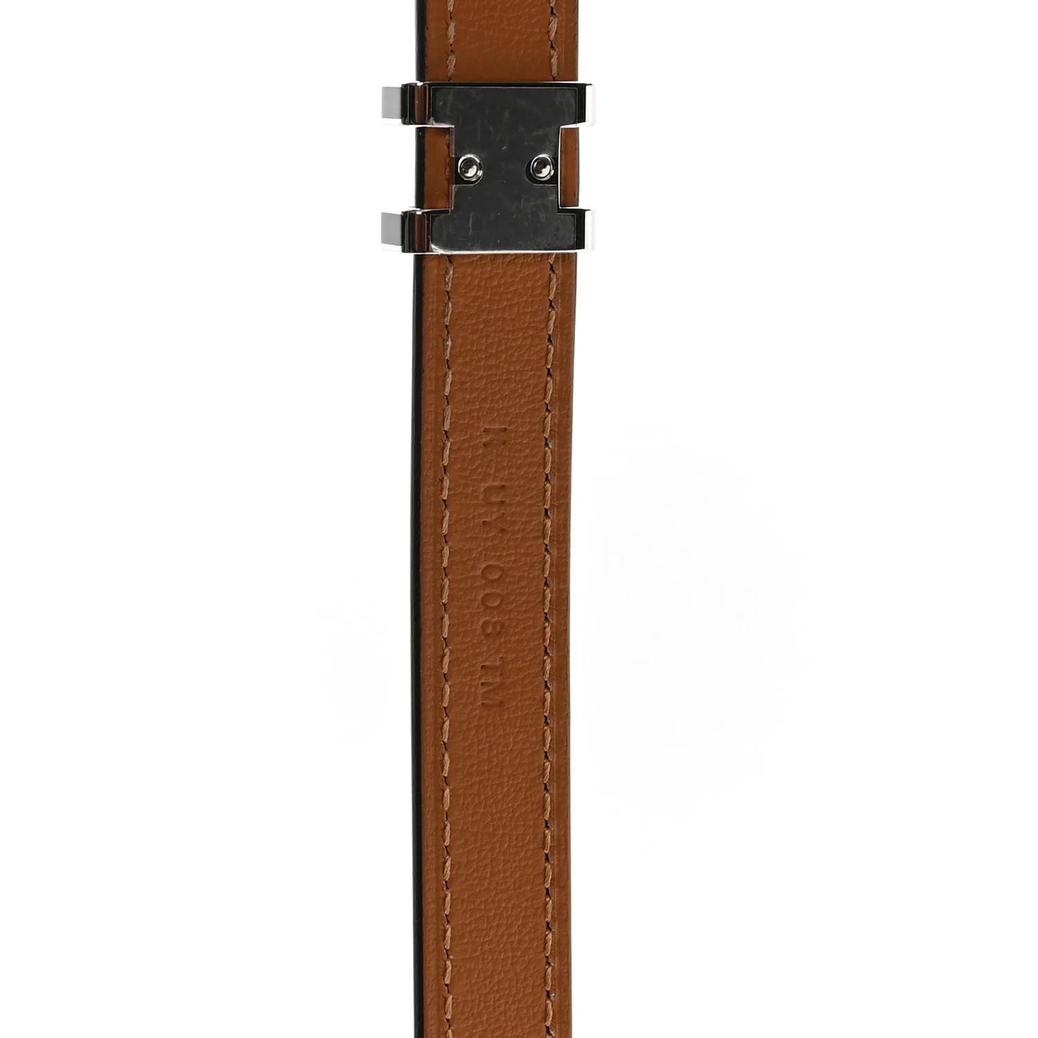 Epsom 15mm Pop H Belt 85 34 Black