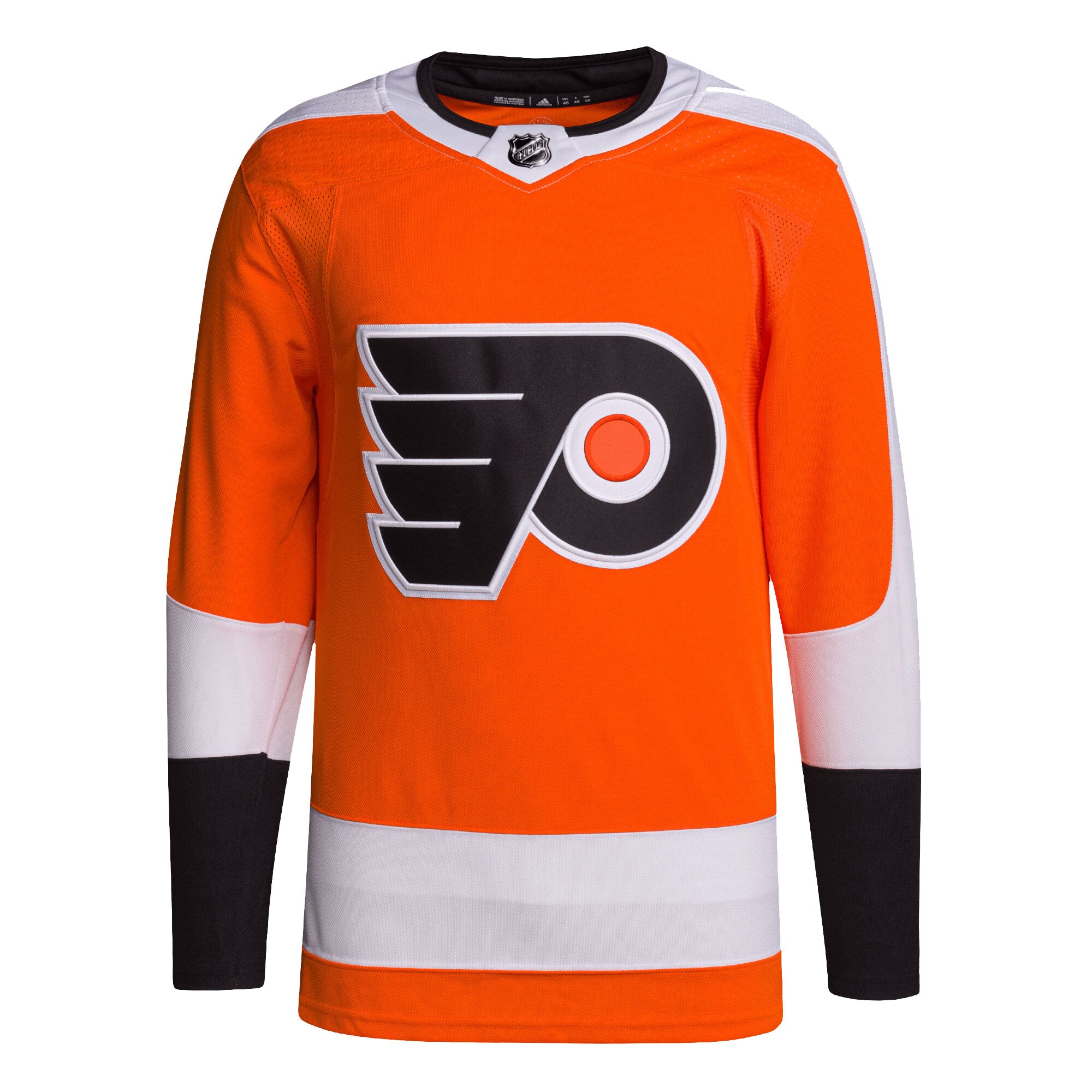 Philadelphia Flyers adidas Men’s Home Primegreen Authentic Blank Jersey – Orange