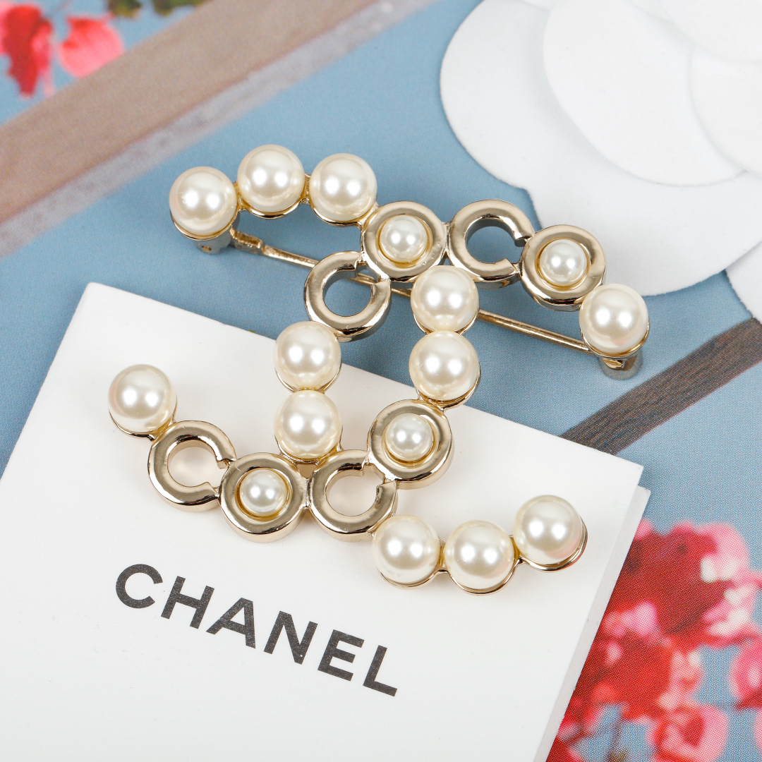 Chanel Pearl Brooch