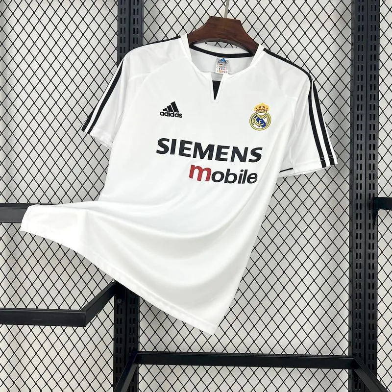 Retro 2003-04 Real Madrid Home Football jersey retro