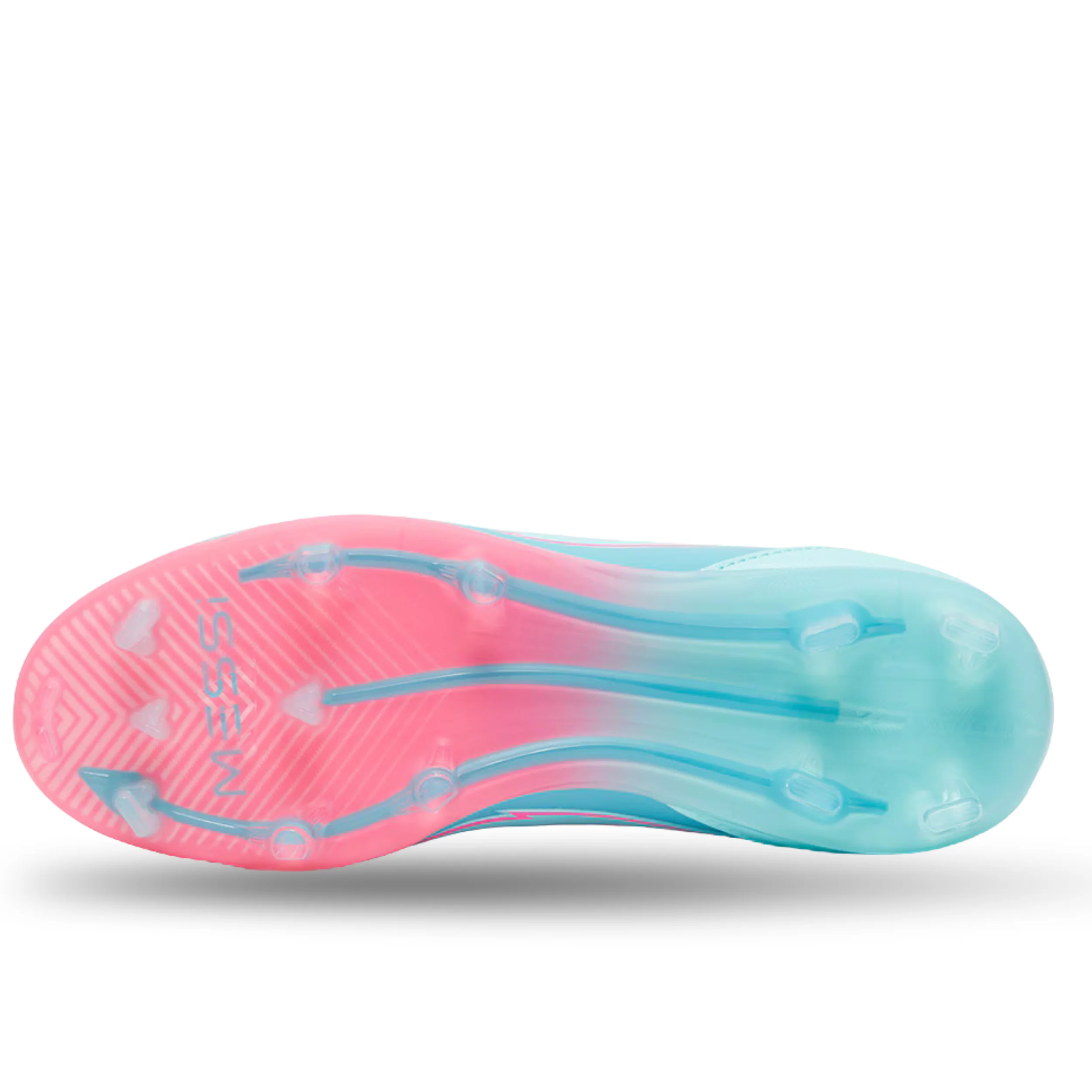 adidas Youth Jr. F50 Messi Elite Firm Ground Junior Soccer Cleats (Aqua/Lucid Pink)