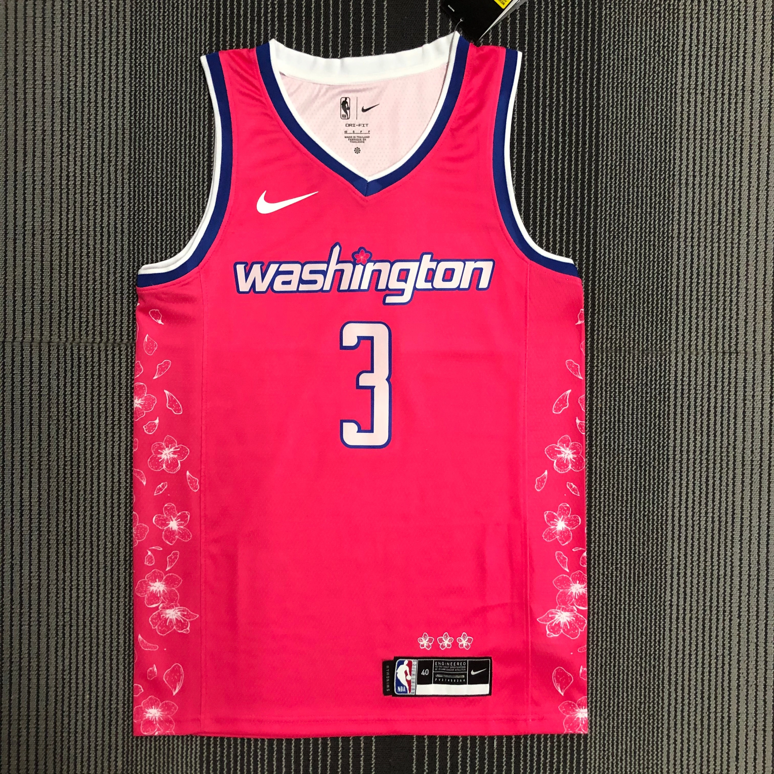 2022 NBA Washington Wizards 3 BEAL Basketball Jersey