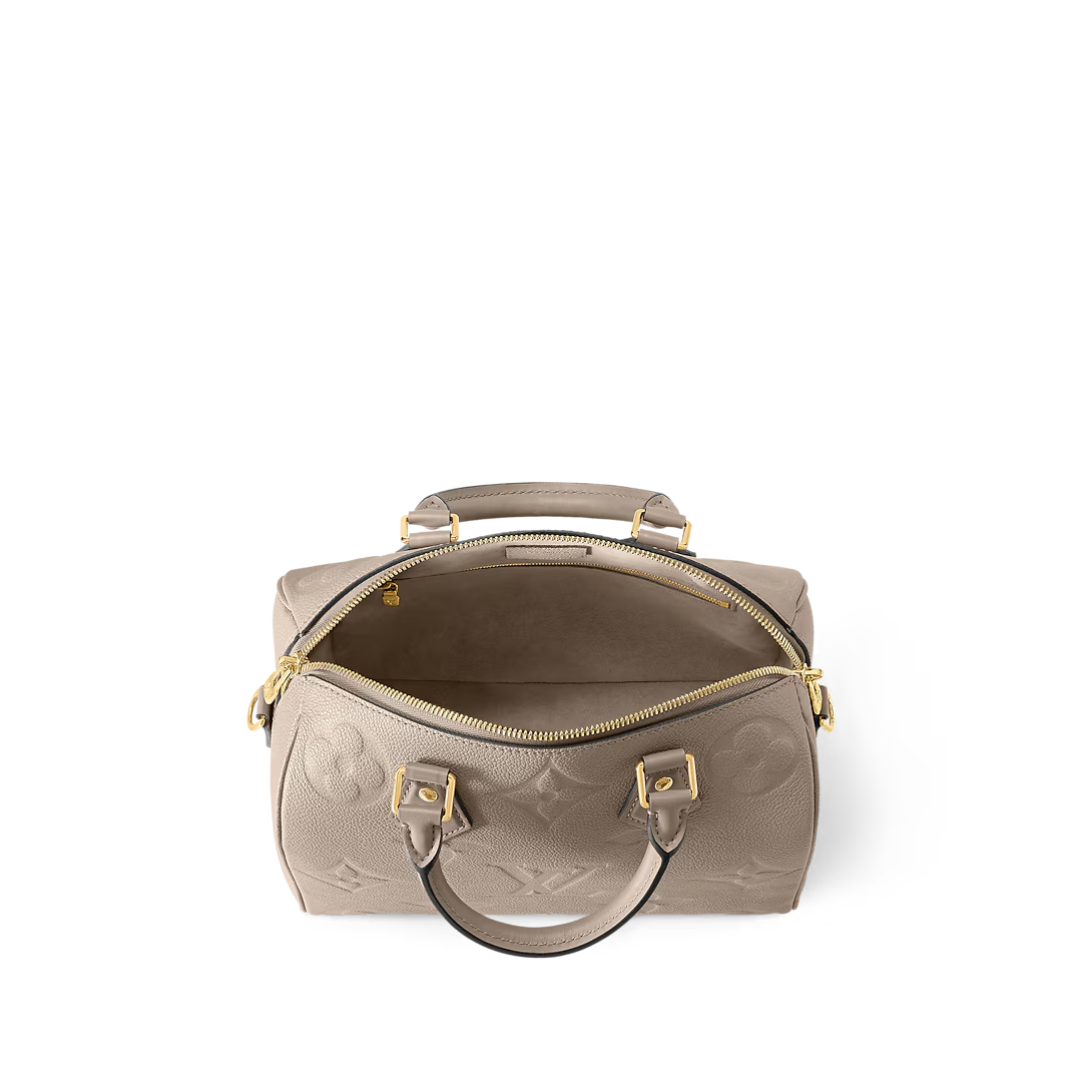 Louis Vuitton Speedy Bandoulière 25 Monogram Empreinte Tourterelle 25cm M59273