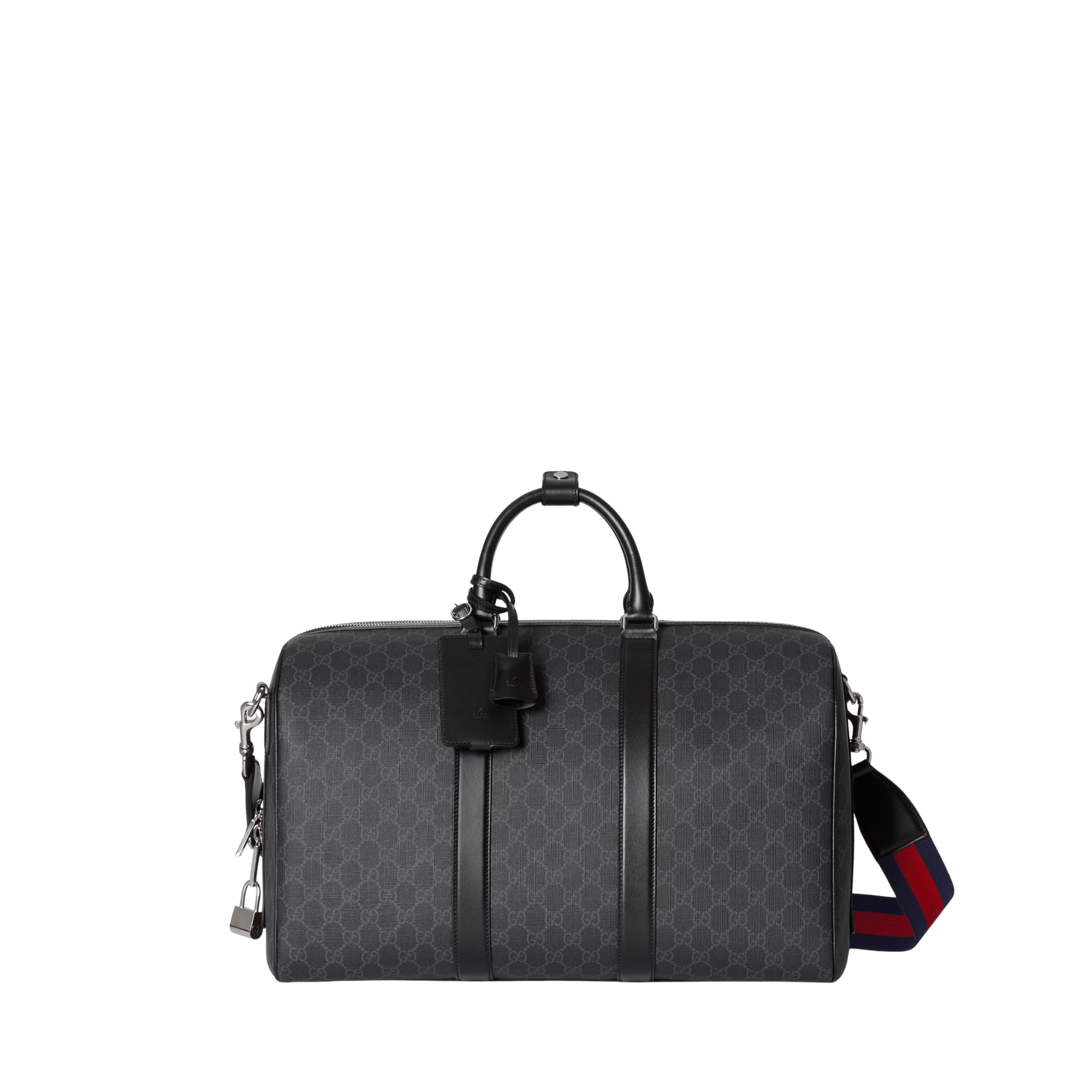 Gucci GG Black Medium Duffle Bag 45cm/17.7in 792074