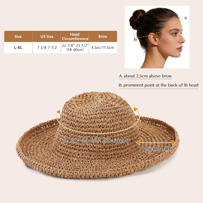 Sun Hats for Women Wide Brim Floppy