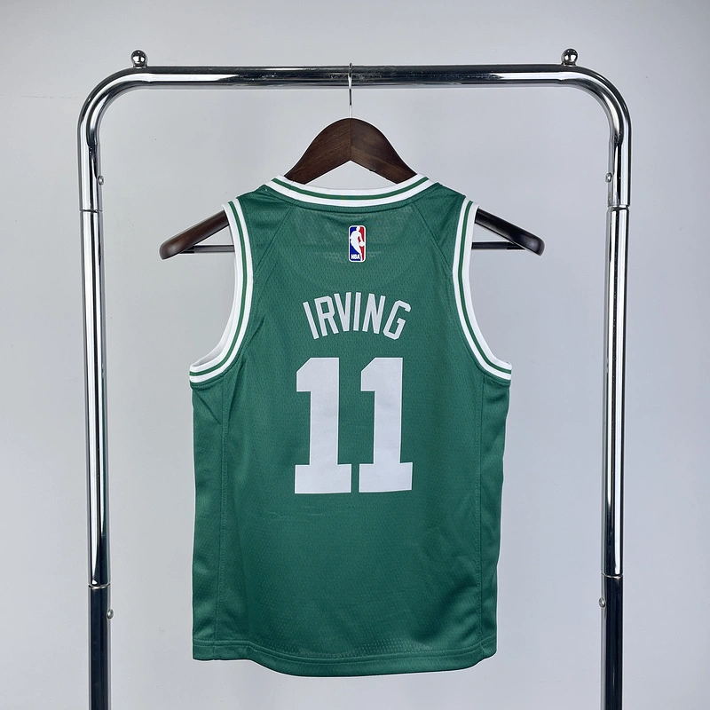 2023 NBA Boston Celtics kids 11 IRVING Basketball Jersey