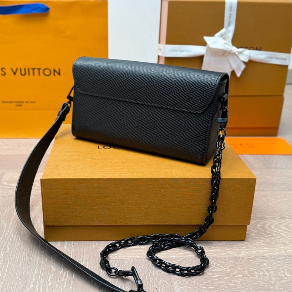 Louis Vuitton Twist West Bag Black 23Cm M25336