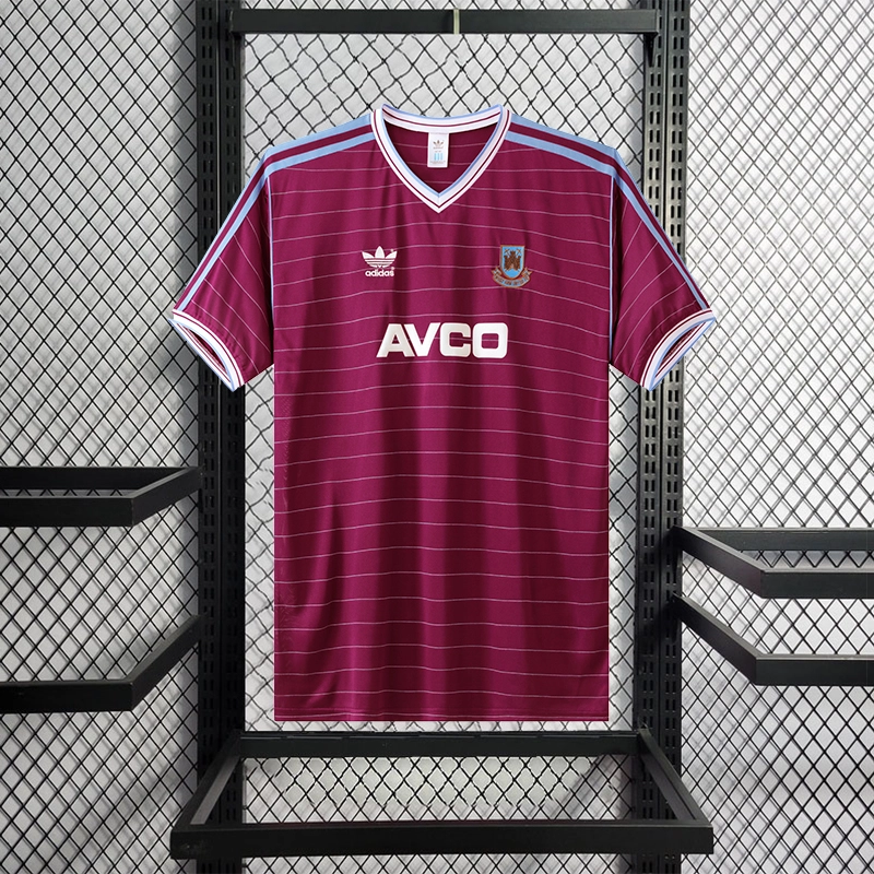 Retro 1986 West Ham United Home Football jersey retro
