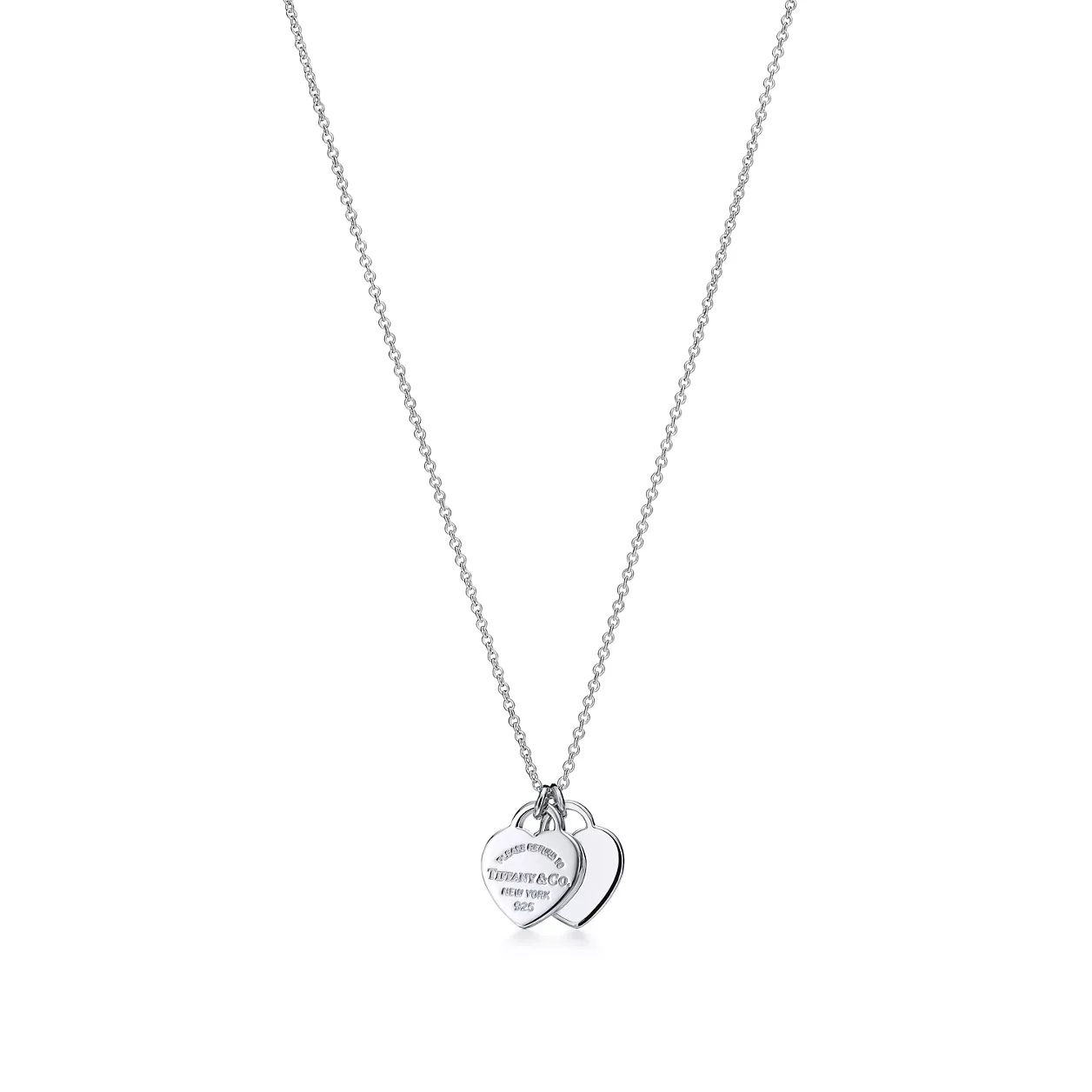 Tiffany 22309307 Return to Tiffany Double Heart Mini Silver