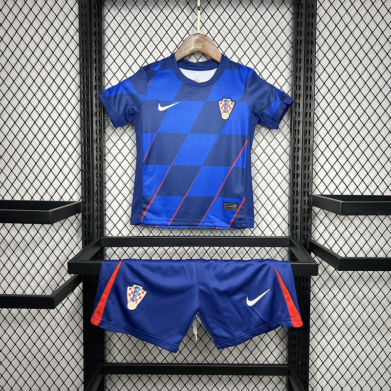 2024-25 Croatia Away KIDS Football jersey