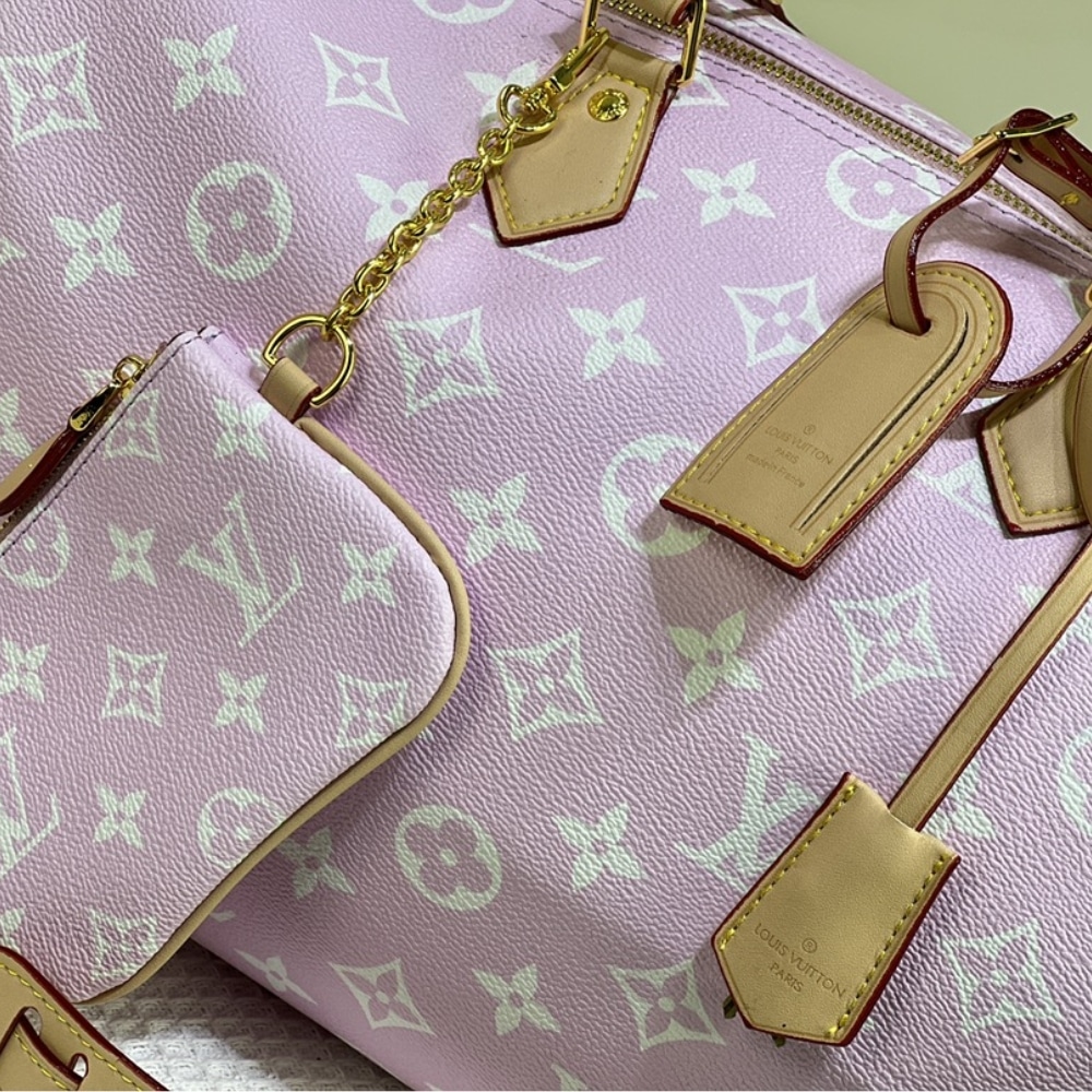 Louis Vuitton Speedy P9 Bandoulière 40 Light Pink 40Cm M13918