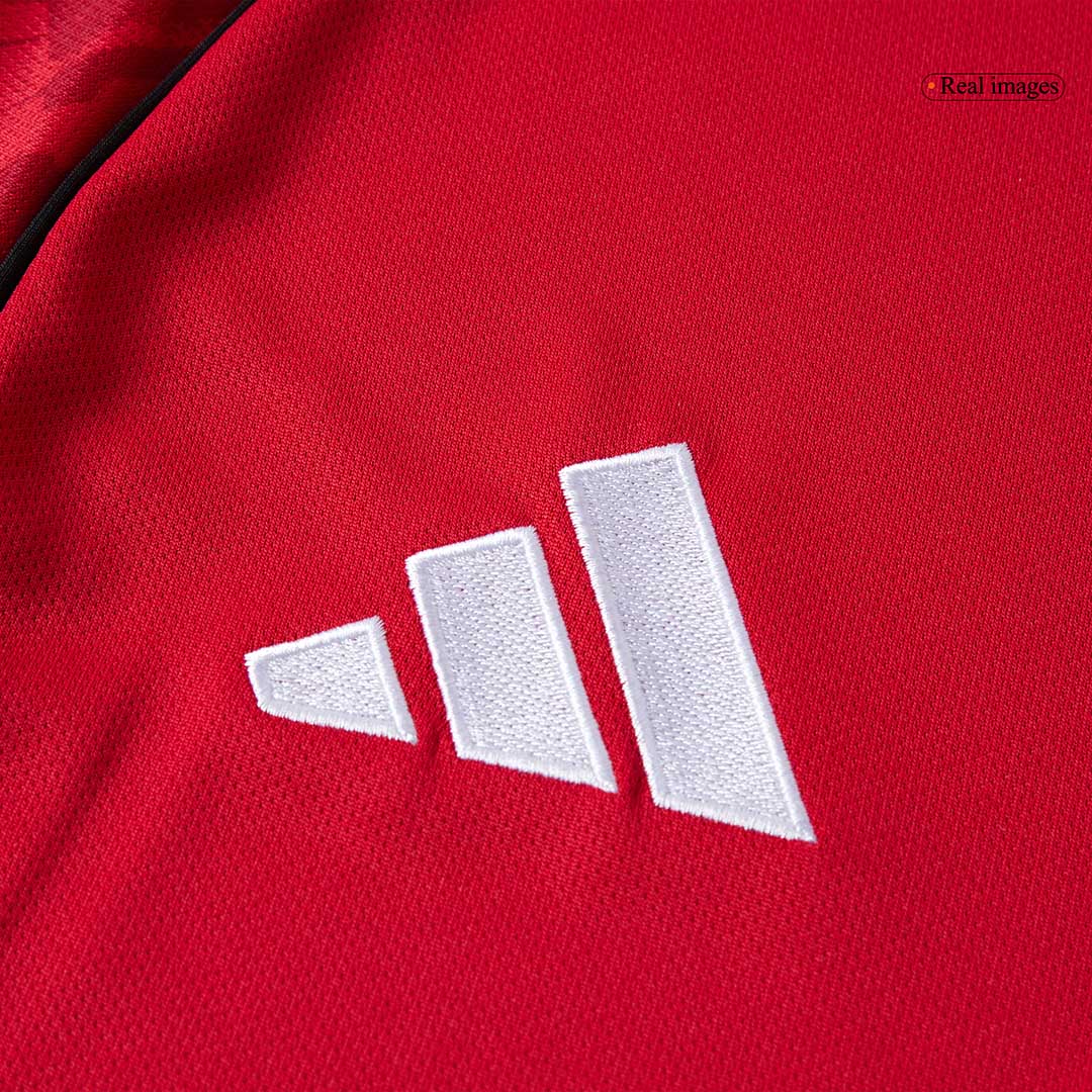 Manchester United Home Long Sleeve Soccer Jersey 2025/26