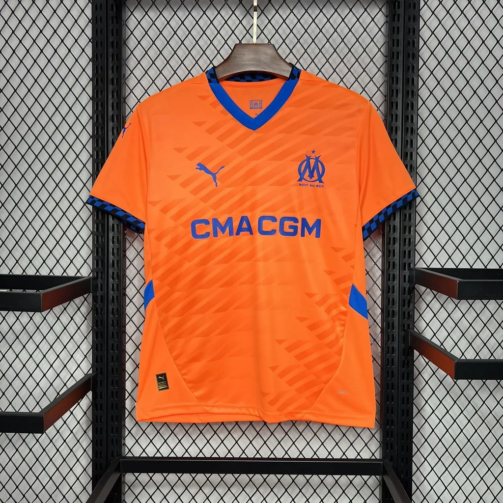 2024-25 Marseille OM Third away football jersey