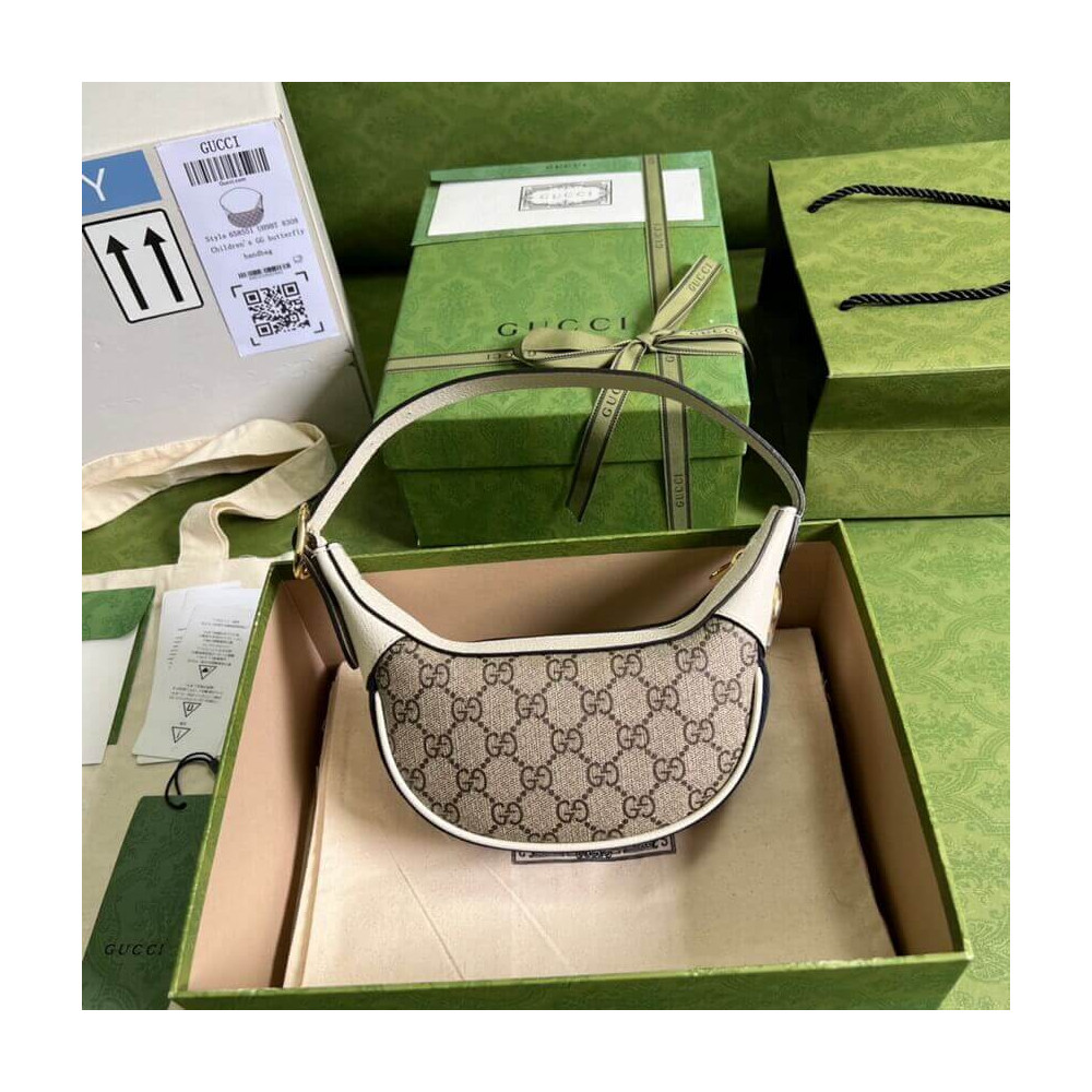 Gucci Ophidia GG Mini Bag White