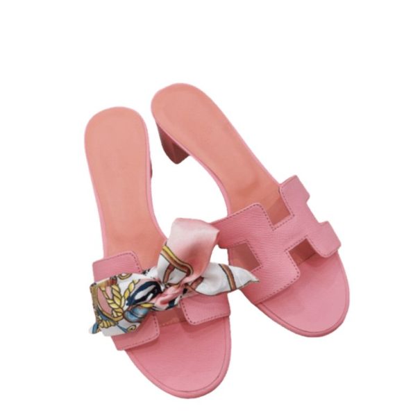 HERMES PINK OASIS SANDAL