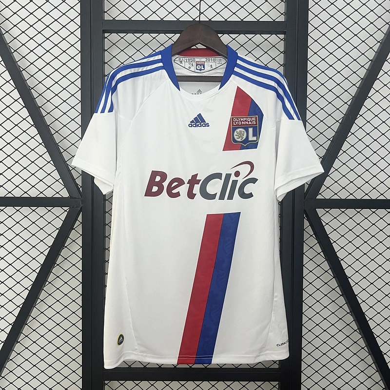 Retro 2010-11 Lyon Home Football jersey retro