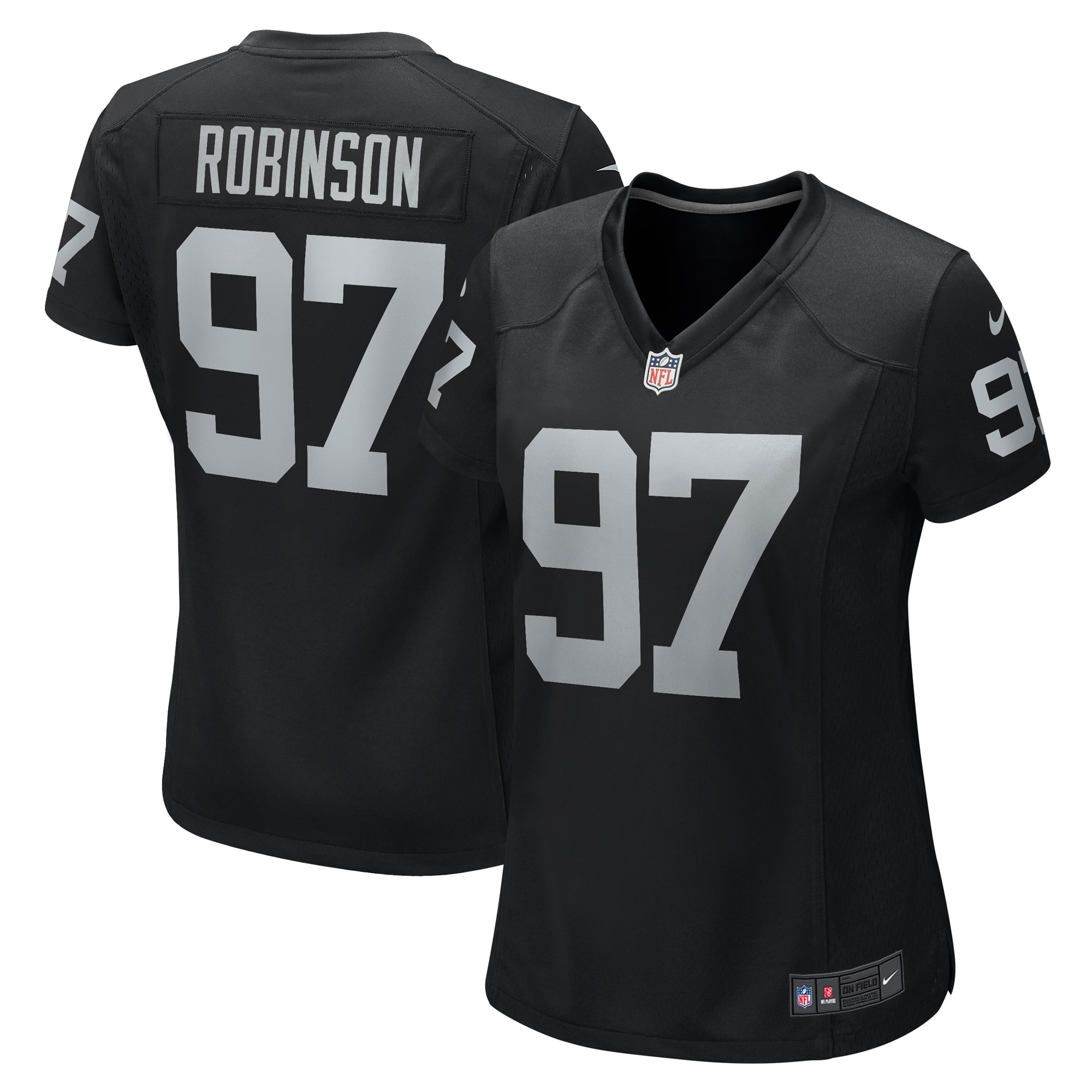 Janarius Robinson Las Vegas Raiders Nike Women's Team Game Jersey -  Black