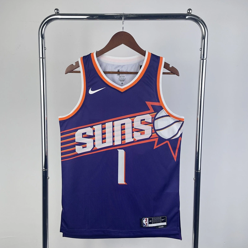 2024 NBA Phoenix Suns 1 BOOKER Basketball Jersey