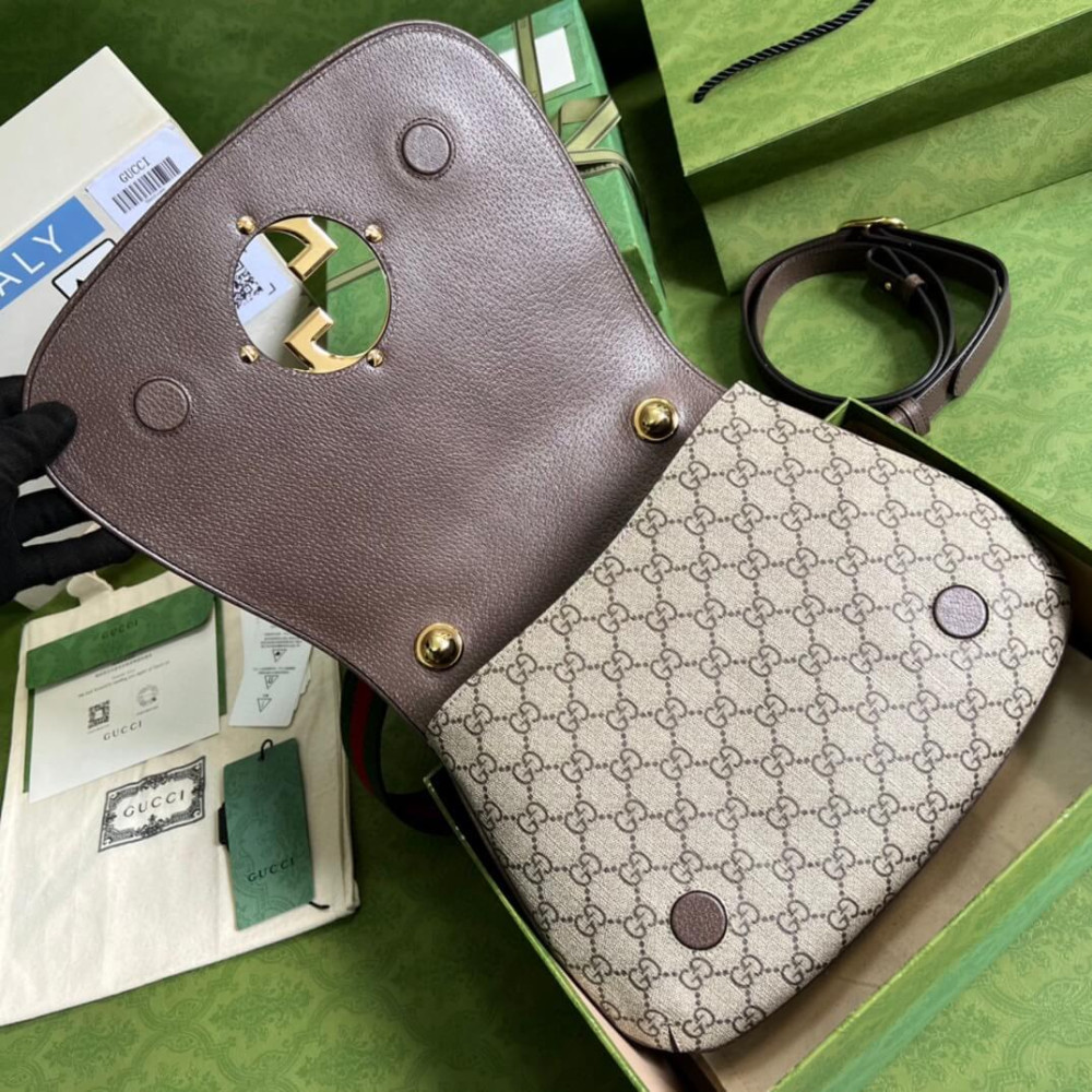 Gucci GG Supreme Blondie Medium Shoulder Bag