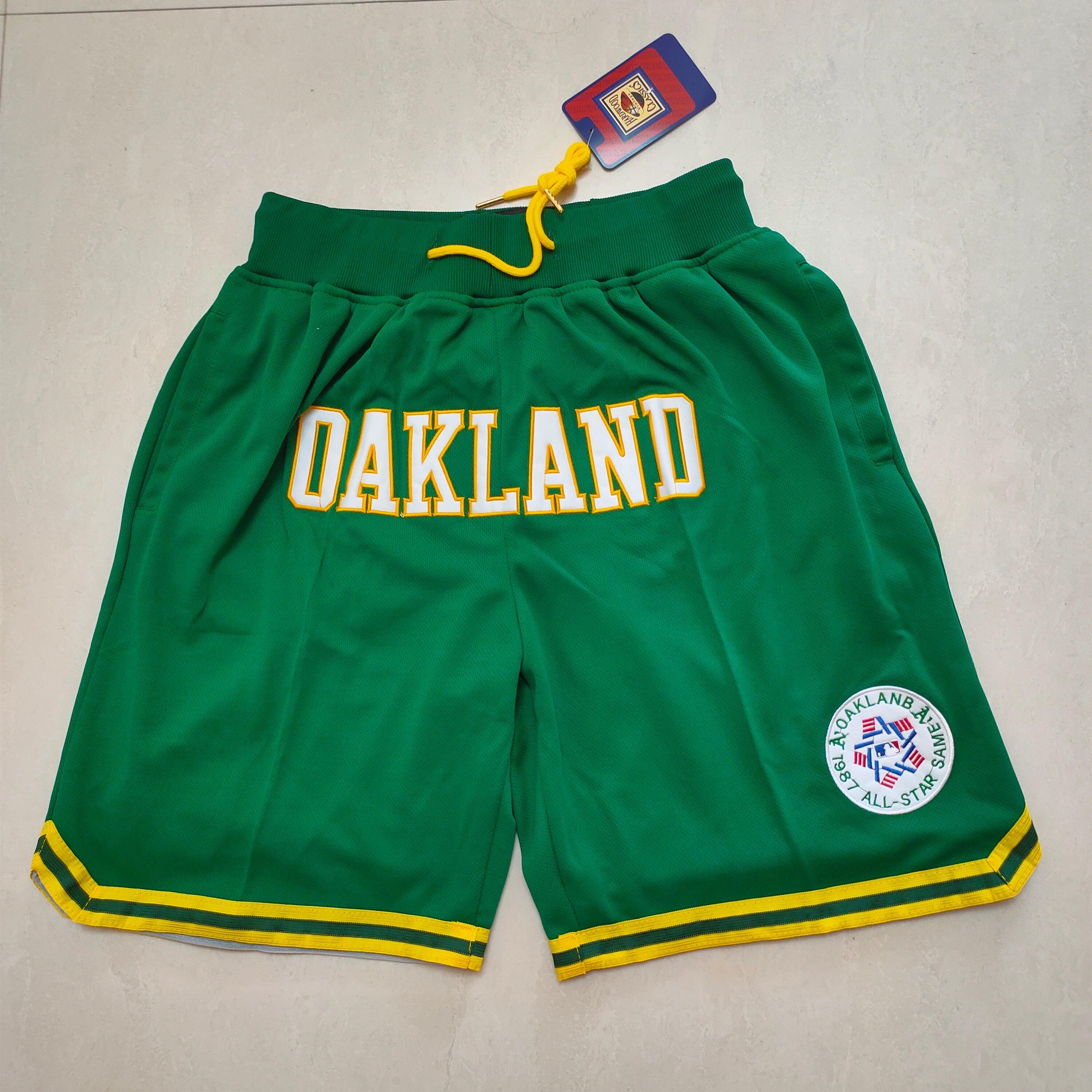 2024 NBA All-Star Green Pocket Pants
