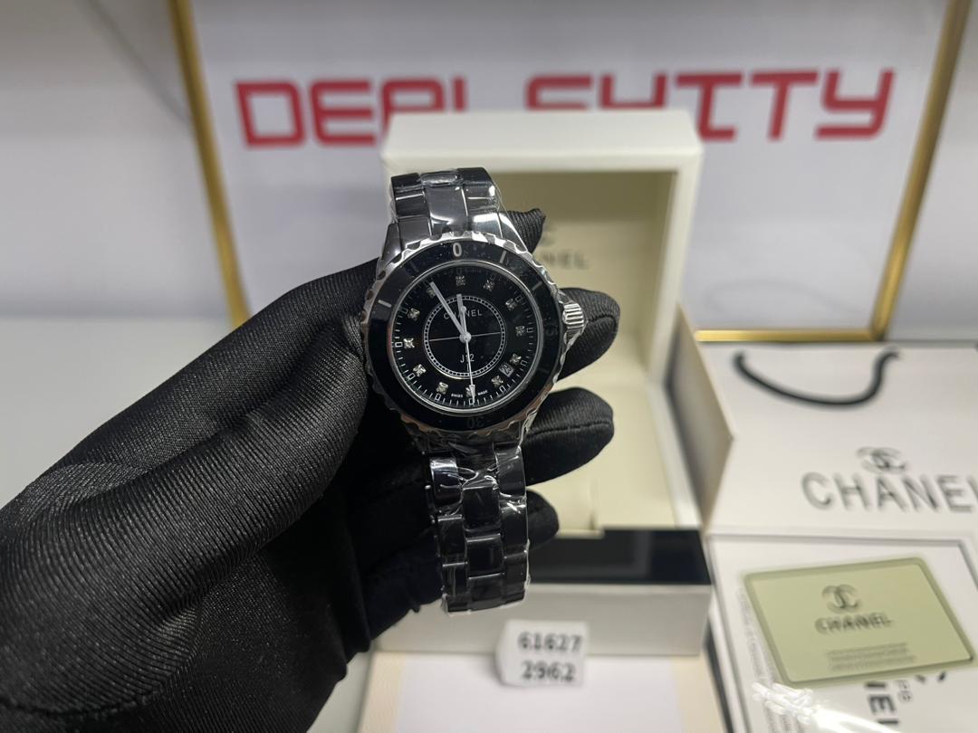 Chanel J12 Watch Calibre 12.6 – 38 mm Black Dial