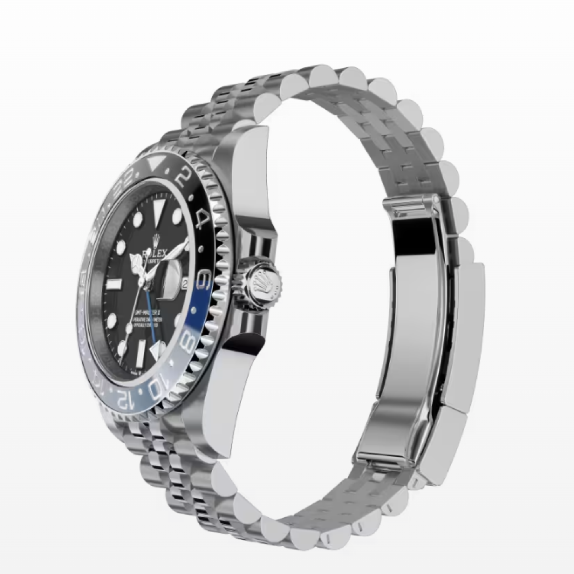 [SUPER CLONE] Rolex GMT-Master II Dial 126710BLNR “Batgirl” 40mm Blue And Black Jubilee