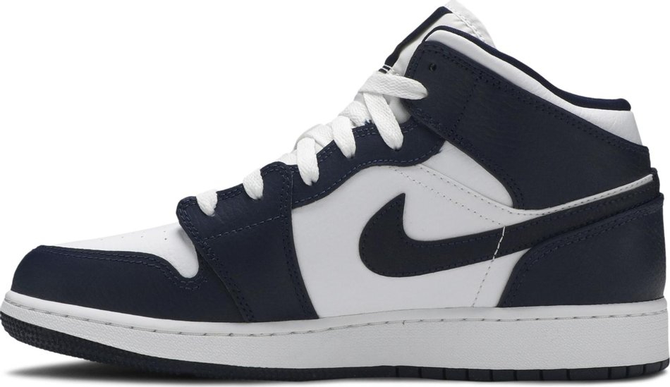 Air Jordan 1 Mid GS Obsidian 554725-174
