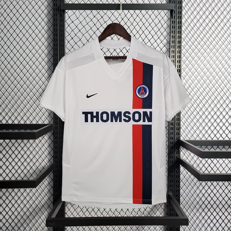 Retro 2002-03 PSG away white Football jersey retro