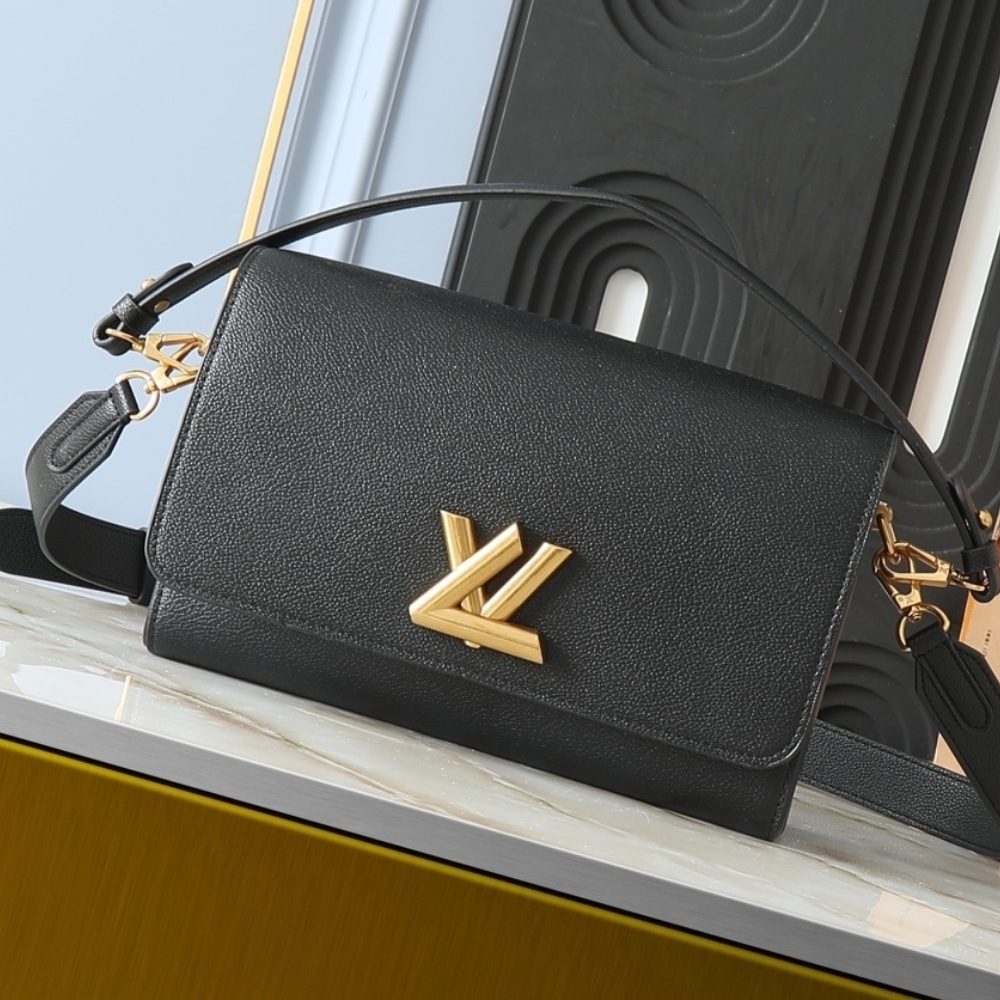 Louis Vuitton Soft Twist Black 27Cm M24639