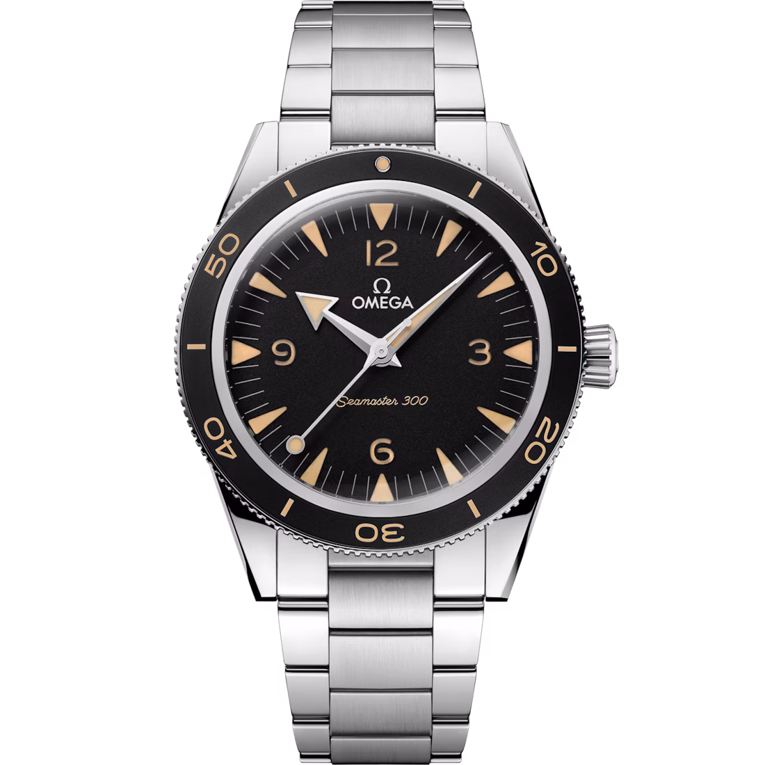 Omega Seamaster 300 41mm Black Dial Stainless Steel Bracelet 234.30.41.21.01.001