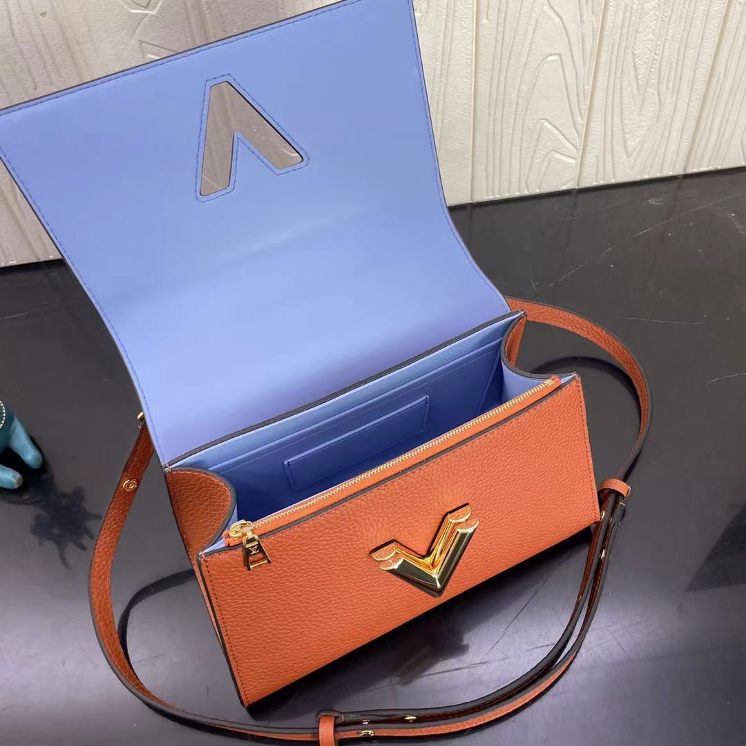 Louis Vuitton Twist One Handle Pm 25Cm Brown