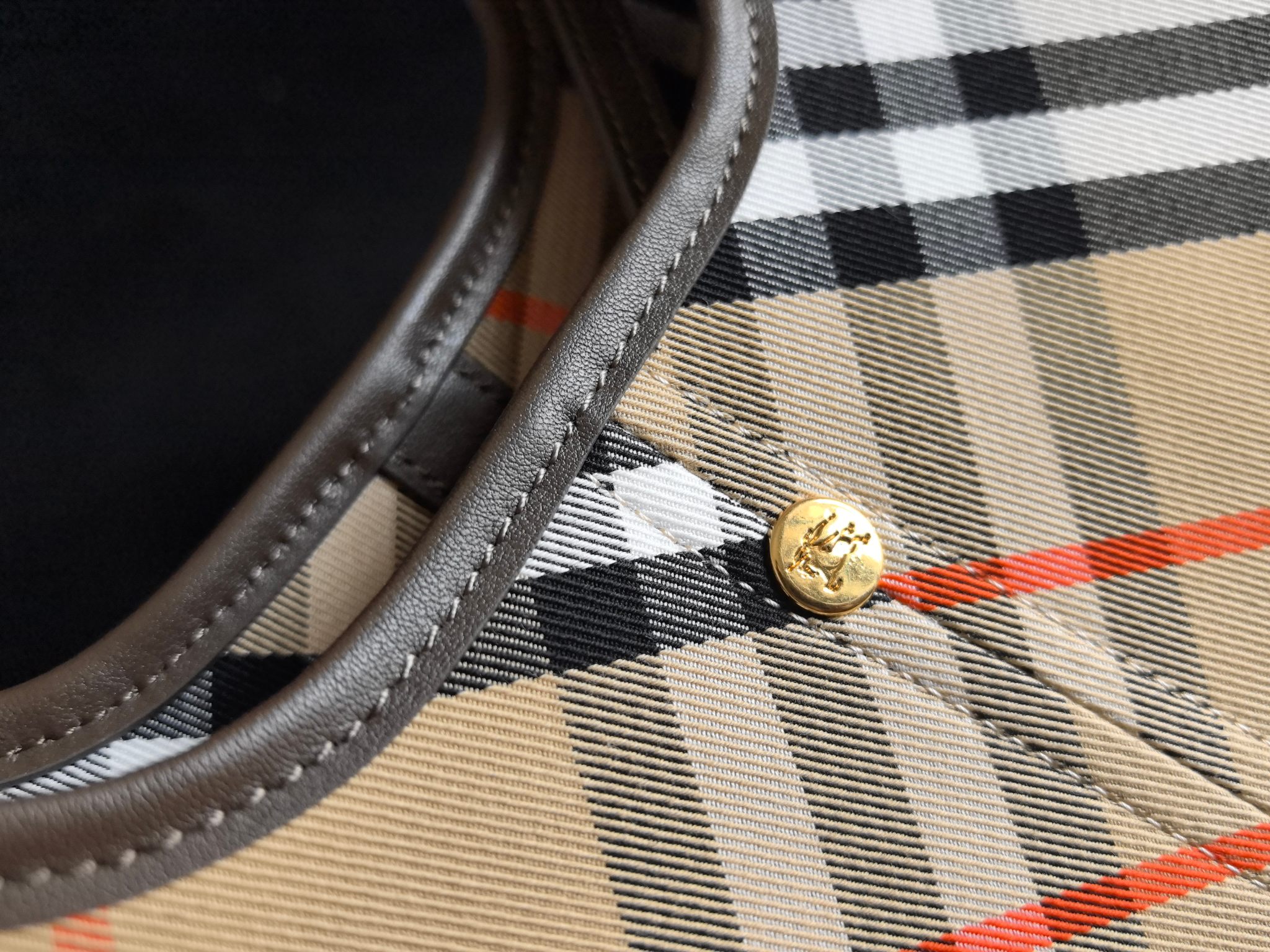 Small Check Tote