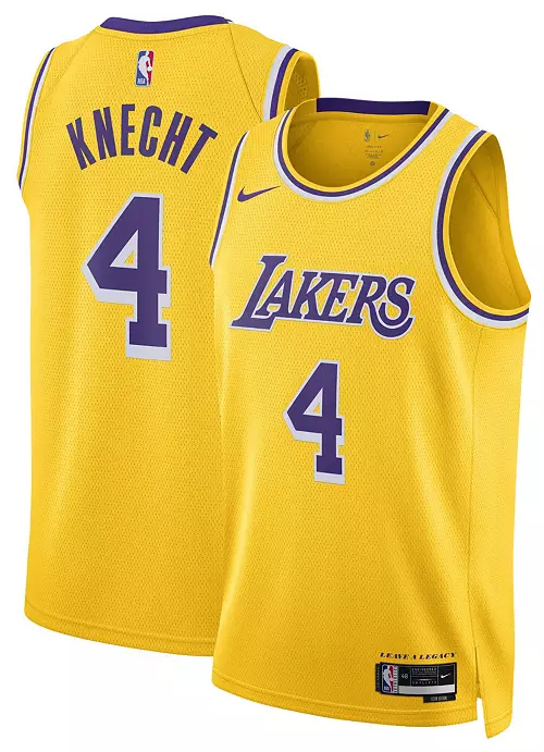 Knecht Los Angeles Lakers Jersey -  yellow